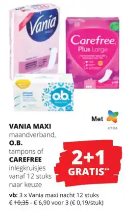 Spar Vania maxi aanbieding