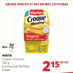 Spar Herta Croque Monsieur aanbieding