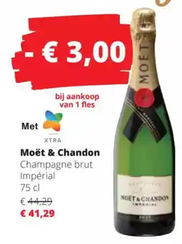 Spar Mot & Chandon Champagne brut Impérial aanbieding