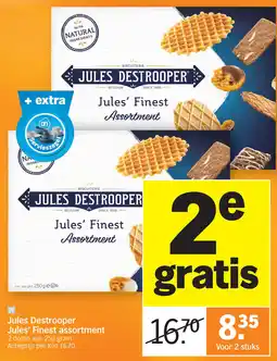 Albert Heijn Jules Destrooper Jules' Finest assortment aanbieding