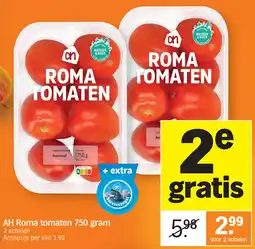 Albert Heijn AH Roma Tomaten aanbieding