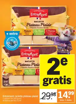 Albert Heijn Entremont raclette plateau plaisir aanbieding