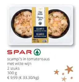 OKay Scampi's in Tomatensaus met Witte Wijn aanbieding