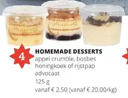 OKay Homemade Desserts appel aanbieding