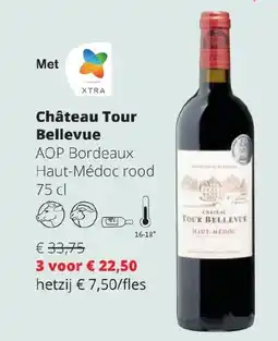 OKay Château Tour Bellevue AOP Bordeaux Haut-Médoc root aanbieding