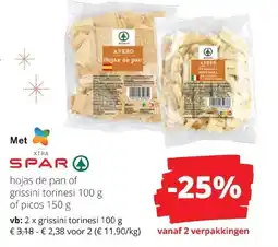 OKay Hojas de pan of grissini torinesi aanbieding