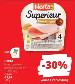 OKay Herta ham superieur gerookt aanbieding