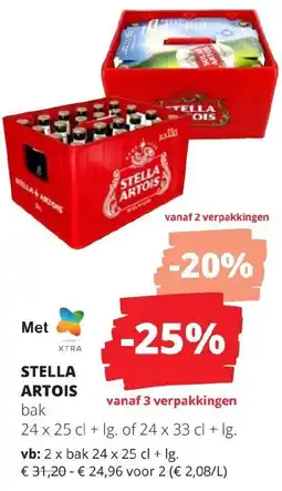 OKay Stella artois bak aanbieding