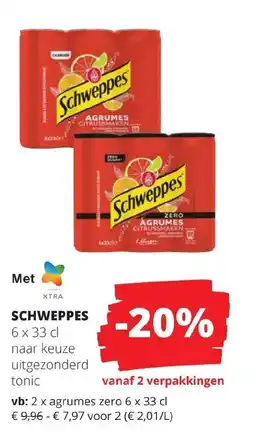 OKay Schweppes Zero aanbieding