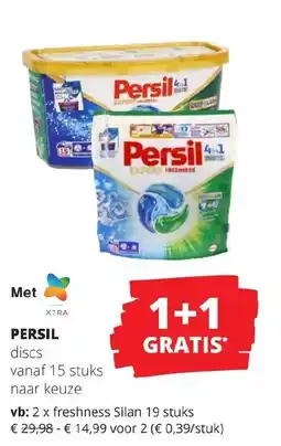OKay Persil discs vanaf 15 stuks aanbieding
