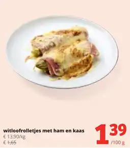 OKay witloofrolletjes met ham en kaas aanbieding