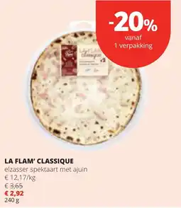 OKay La flam' classique elzasser spektaart met ajuin aanbieding