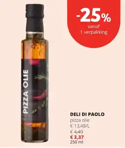 OKay Pizza olie aanbieding