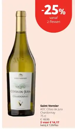 OKay Saint Vernier AOC Côtes de Jura Chardonnay aanbieding