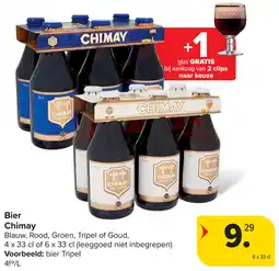 Carrefour Bier Chimay aanbieding