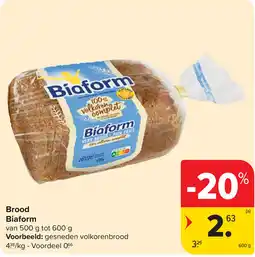 Carrefour Brood Biaform aanbieding