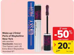 Carrefour L'Oréal Paris of Maybelline New York aanbieding