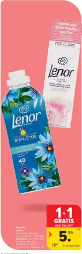 Carrefour Lenor aanbieding