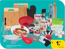 Carrefour Assortiment keukenaccessoires aanbieding