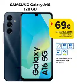 Carrefour Samsung Galaxy A16 aanbieding