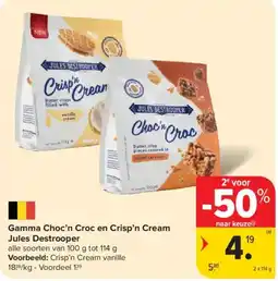 Carrefour Jules Destrooper aanbieding