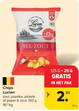 Carrefour Chips Lucien aanbieding