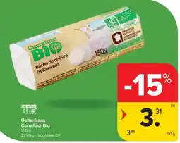 Carrefour Geitenkaas Carrefour Bio aanbieding