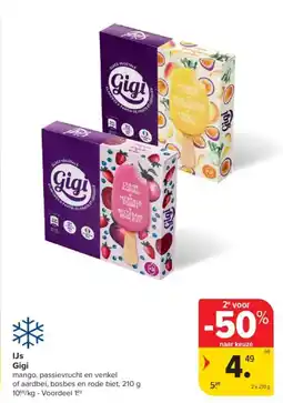 Carrefour IJs Gigi aanbieding
