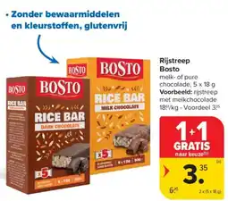 Carrefour Rijstreep Bosto aanbieding