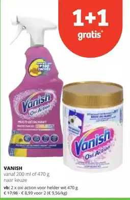 Spar Vanish aanbieding