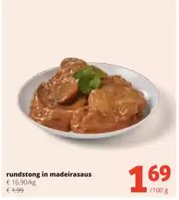 Spar Rundstong in madeirasaus aanbieding