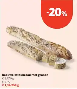 Spar Boekweitstokbrood met granen aanbieding