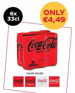Spar Coca-Cola light aanbieding