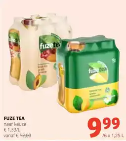 Spar Fuze Tea aanbieding