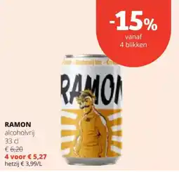 Spar Ramon alcoholvrij aanbieding