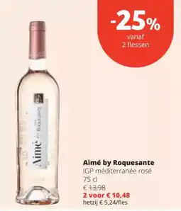 Spar Aimé by Roquesante IGP méditerranée rosé aanbieding