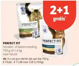 Spar Perfect fit honden of kattenvoeding aanbieding