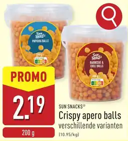 ALDI Sun snacks aanbieding