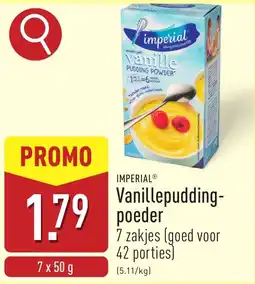 ALDI Imperial vanillepudding poeder aanbieding