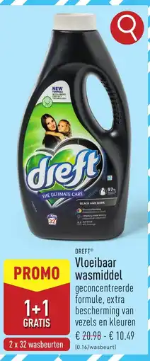 ALDI Dreft Vloeibaar aanbieding