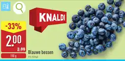 ALDI Blauwe bessen aanbieding