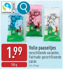ALDI Volle paaseitjes aanbieding