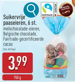 ALDI Suikervrije paaseieren aanbieding