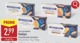 ALDI Natuurboterwafels Galettes fines au beurre aanbieding