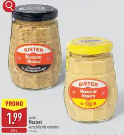 ALDI Bister mosterd aanbieding