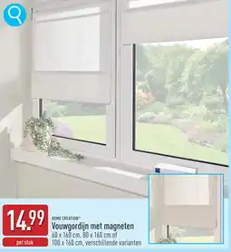 ALDI Home Creation Vouwgordijn met magneten aanbieding