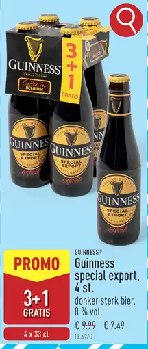 ALDI Guinness special export aanbieding