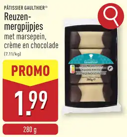 ALDI Pâtissier gaulthier reuzen-mergpijpjes aanbieding