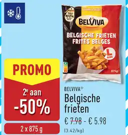 ALDI Belviar Belgische frieten aanbieding