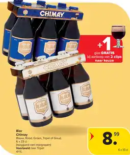 Carrefour Bier Chimay aanbieding